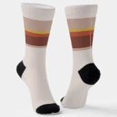 Kristallschiffstreifen Socken (Gewinkelt)