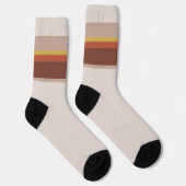 Kristallschiffstreifen Socken (Rechts)