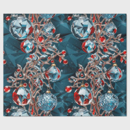 Kristallschmuck und Edelsteine Geschenkpapier