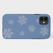 Kristallschneeflocke iPhone 5 Fall (blau) Case-Mate iPhone Hülle (Rückseite (Horizontal))