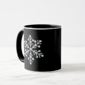 Kristallschneeflocke-Tasse Tasse (Vorderseite Links)