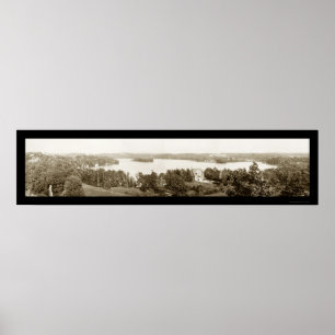 Kristallsee-Wisconsin-Foto 1913 Poster