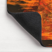 KRISTALLSKULL in Pyramide Mousepad (Ecke)