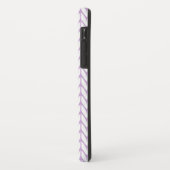 Kristallstil Rosa-Band-Strick Case-Mate iPhone Hülle (Hinten/Links)