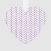 Kristallstil Rosa-Band-Strick Ornament (Rückseite)