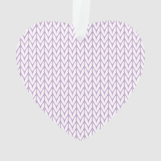 Kristallstil Rosa-Band-Strick Ornament (Rückseite)