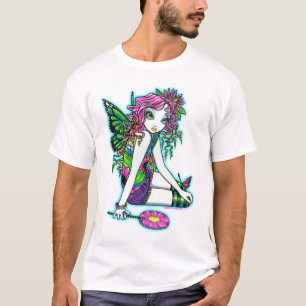 Kristallsüßigkeits-Regenbogen-feenhafter Kinder T-Shirt