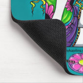 Kristallsüßigkeits-Regenbogen-Schmetterlings-Fee Mousepad (Ecke)