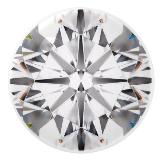 Kristalltäuschung Keramikknauf (Vorderseite)