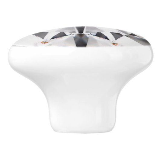 Kristalltäuschung Keramikknauf (Seitenansicht)