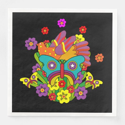 KristallTipps und Alistair Serviette (Vorderseite)