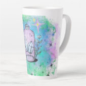 Kristalltrank große Latte-Tasse, Hexe, Magie, Goth Milchtasse (Rechte Ecke)