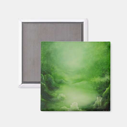 Kristallwälder 1991 magnet (Vorderseite/Rückseite)