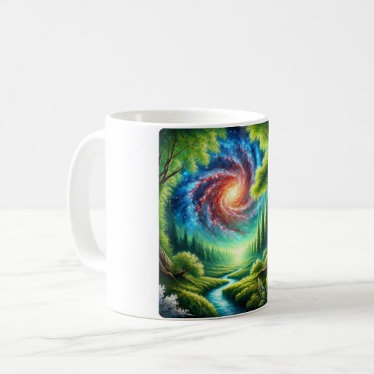 Kristallwaves Kaffeetasse (Vorderseite Links)