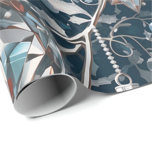 Kristallweihpapier für Weihnachtsschmuck Geschenkpapier (Rolleneckpunkt)