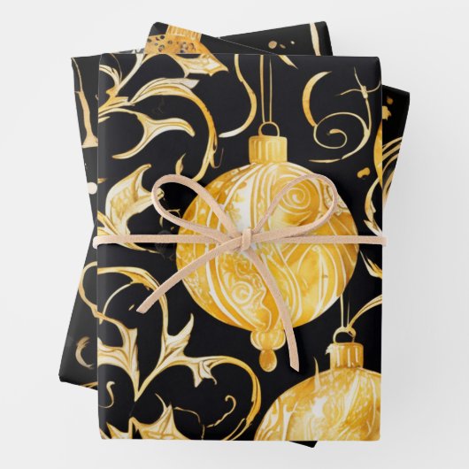 Kristallwein Geschenkpapier Set (Beispiel)