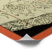 Kristallweiße Waschseife von Peet Poster (Ecke)