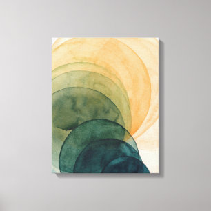 Kristallweite Leinwanddruck