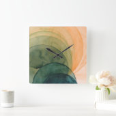 Kristallweite Quadratische Wanduhr (Zuhause)