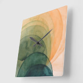 Kristallweite Quadratische Wanduhr (Winkel)