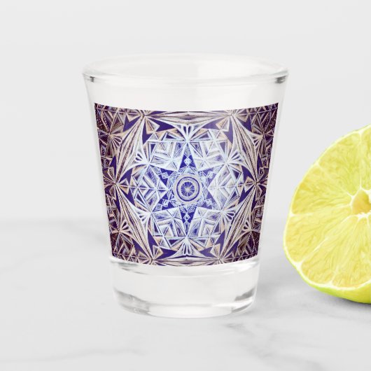 Kristallwelt Schnapsglas (Vorderseite)