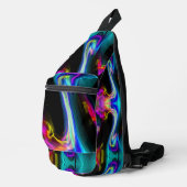 Kristallwurzelbeutel Crossbody Bag (Rechte Ecke)