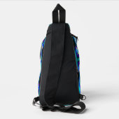 Kristallwurzelbeutel Crossbody Bag (Rückseite)