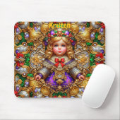 KRISTEN ~ A GOLDEN Christmas ~ Mousepad (Mit Mouse)