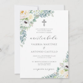 Kristen Invitación de Boda Católica Wedding Einladung