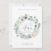 Kristen Invitación de Boda Católica Wedding Einladung (Rückseite)