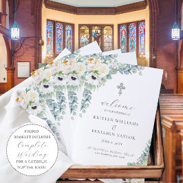 Kristen Katholic Wedding Mass Zeremony Program