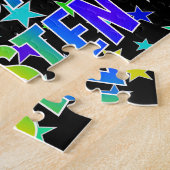 "KRISTEN" Vorname, Spaß "GLÜCKLICHER GEBURTSTAG" Puzzle (Seite)