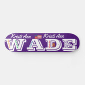 KRISTI ANN WADE 1 Skateboard (Horizontal)