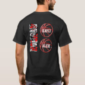 Kristi Holman Basketball T-Shirt (Rückseite)