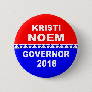 Kristi Noem Gouverneur South Dakota 2018 Button