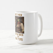 Kristi Noem Lizard Person Kaffeetasse (VorderseiteRechts)