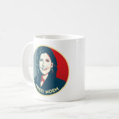 KRISTI NOEM Propaganda Abzeichen Kaffeetasse (Vorderseite Links)