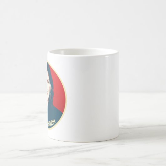 KRISTI NOEM Propaganda Abzeichen Kaffeetasse (Mittel)