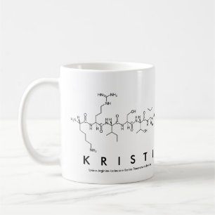 Kristi Peptid-Namen-Tasse Kaffeetasse