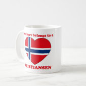 Kristiansen Kaffeetasse (Vorderseite Links)