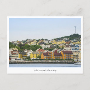 Kristiansund Norway Postkarte