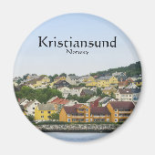 Kristiansund Norwegen Magnet (Vorne)