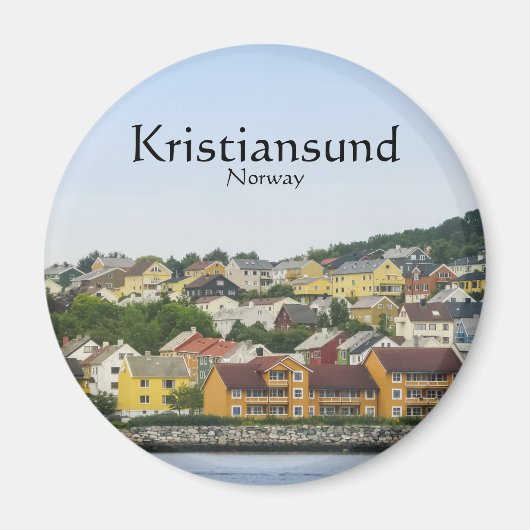 Kristiansund Norwegen Magnet (Vorne)