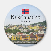 Kristiansund Norwegen Magnet (Vorne)