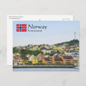 Kristiansund Norwegen Postkarte (Vorne/Hinten)