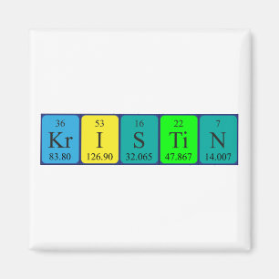 Kristin Periodenmagnet Magnet