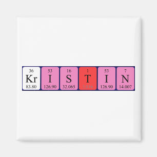 Kristin Periodenmagnet Magnet