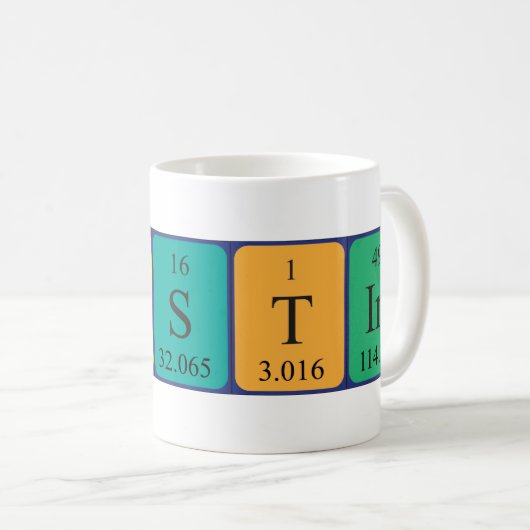 Kristin Periodenname Tasse (VorderseiteRechts)