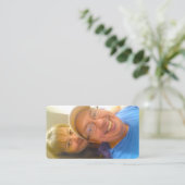 Kristin und Steve Telefonnummerkarte (Stehend Vorderseite)