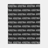 Kristina-Fleece-Decke Fleecedecke (Vorderseite)